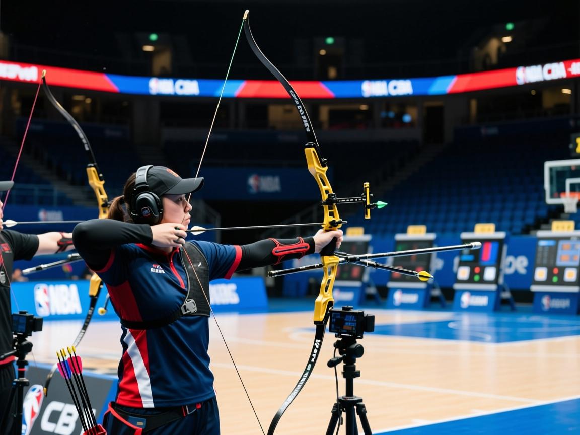 射箭项目紧张刺激,弓弩对射 第1张