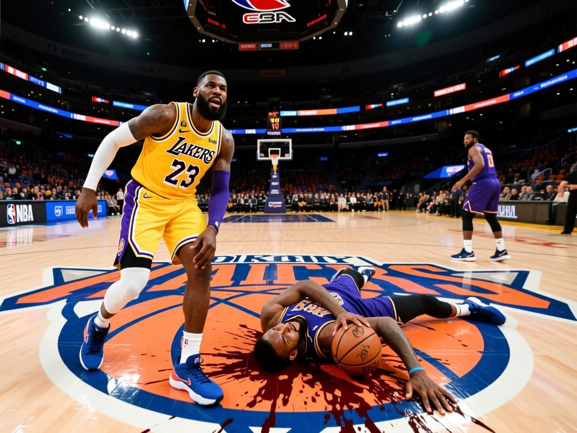 湖人惨遭尼克斯逆转,再遭败绩 第1张