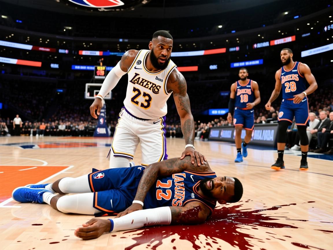 湖人惨遭尼克斯逆转,再遭败绩 第2张