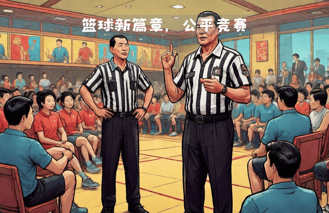 篮球比赛中发生激烈争执，裁判遭到质疑