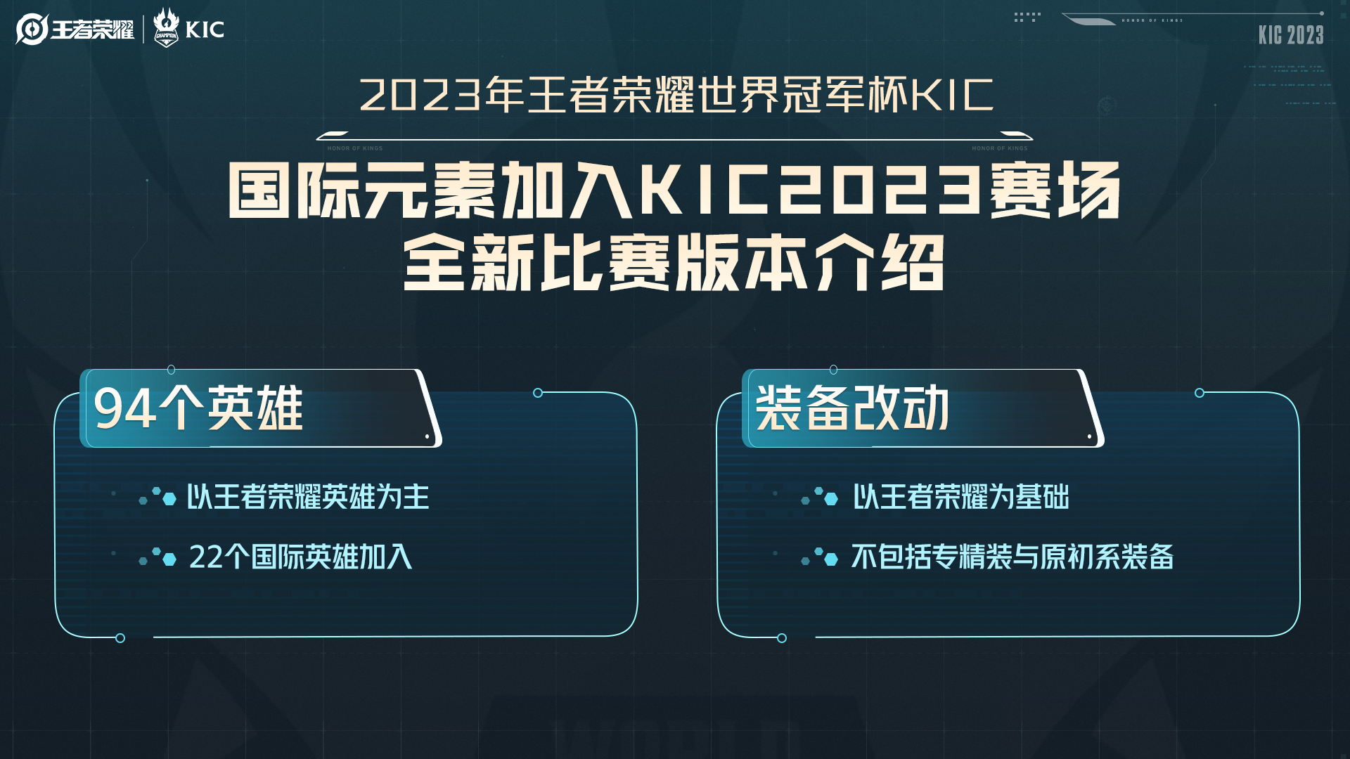 关于2023王者荣耀世界冠军杯：国际化的进阶之路的信息