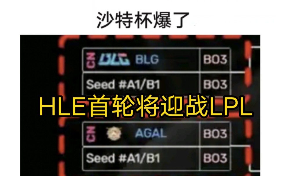 关于电竞世界杯LOL项目淘汰赛对阵：AL对阵HLE，BLG再遇G2的信息